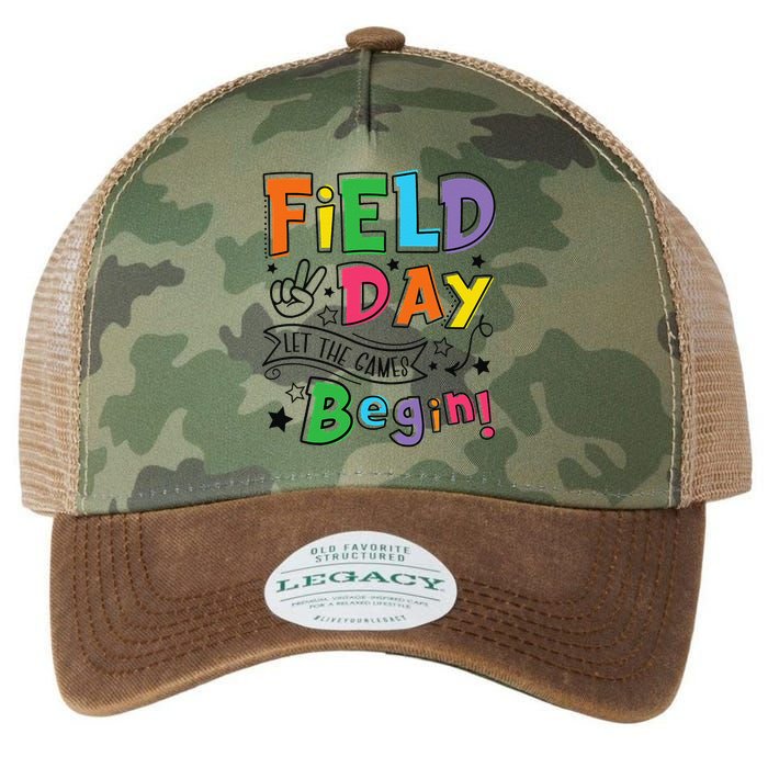 Field Day 2025 Let The Games Begin Teachers Field Day Legacy Tie Dye Trucker Hat