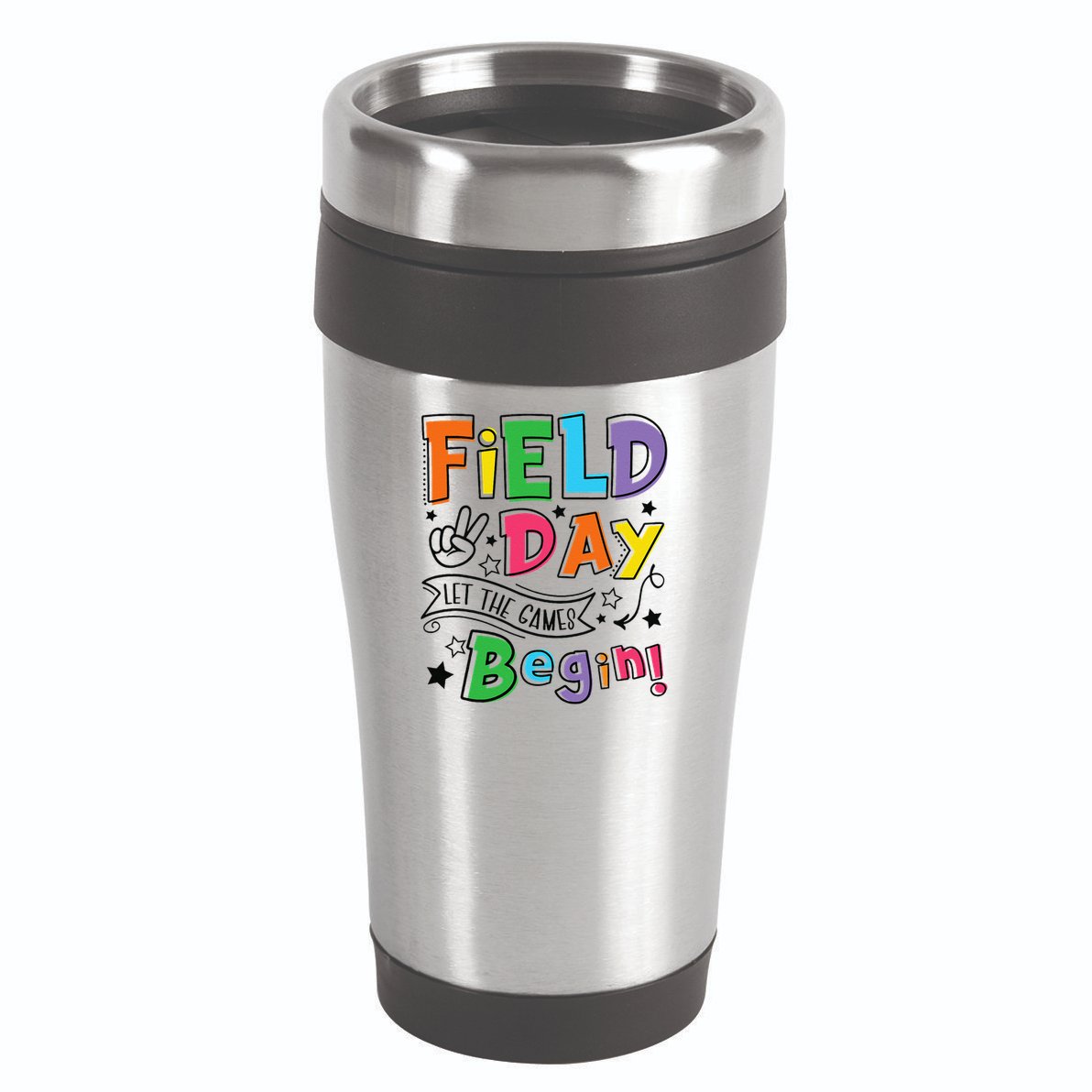 Field Day 2025 Let The Games Begin Teachers Field Day 16oz Travel Tumbler