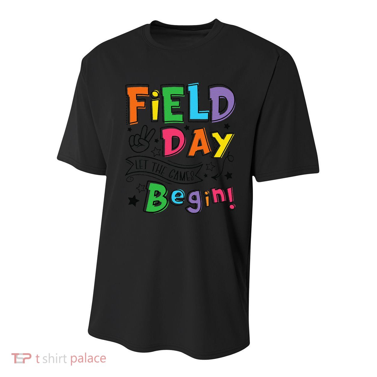 Field Day 2025 Let The Games Begin Teachers Field Day Youth Performance Sprint T-Shirt