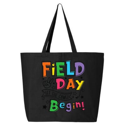 Field Day 2025 Let The Games Begin Teachers Field Day 25L Jumbo Tote