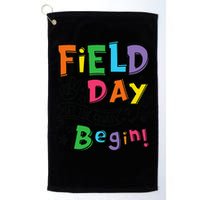 Field Day 2025 Let The Games Begin Teachers Field Day Golf Towel