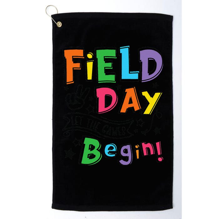 Field Day 2025 Let The Games Begin Teachers Field Day Golf Towel