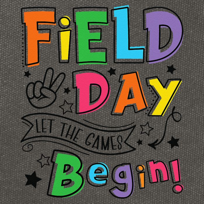 Field Day 2025 Let The Games Begin Teachers Field Day Cotton Canvas Backpack
