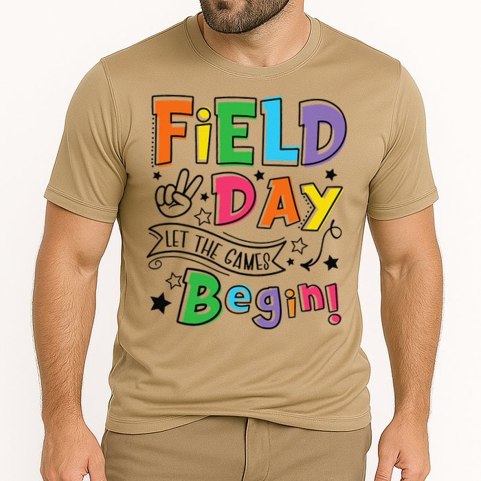 Field Day 2025 Let The Games Begin Teachers Field Day Performance Shirt