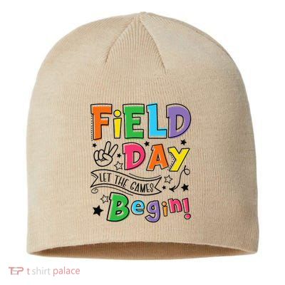 Field Day 2025 Let The Games Begin Teachers Field Day Sustainable Beanie