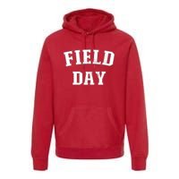 Field Day 2024 For School Teachers Family Team Orange Premium Hoodie