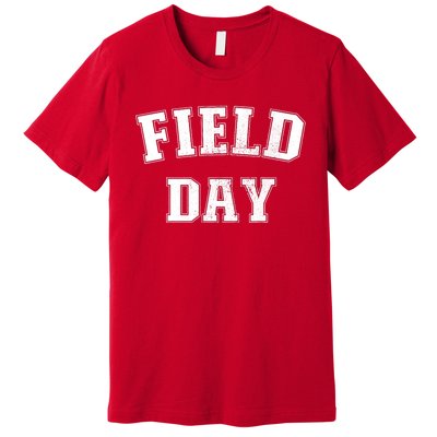 Field Day 2024 For School Teachers Family Team Orange Premium T-Shirt