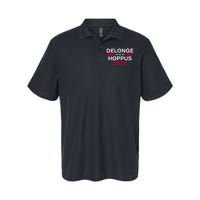 Funny Delongehoppus 2024 For President Softstyle Adult Sport Polo