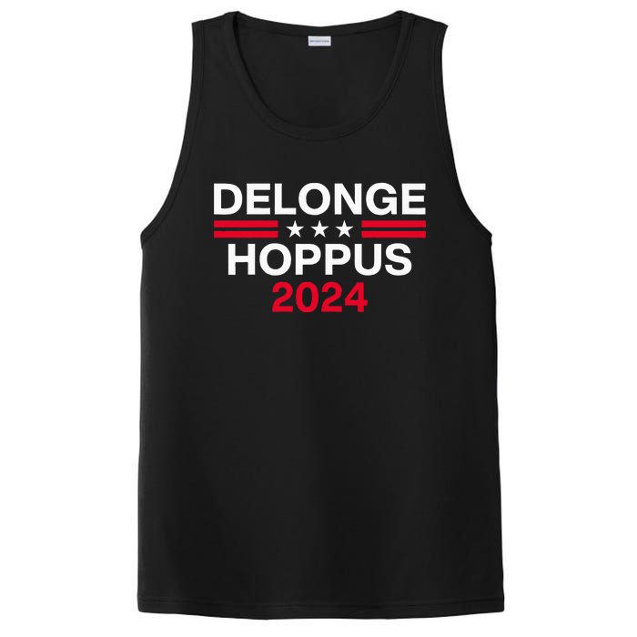 Funny Delongehoppus 2024 For President PosiCharge Competitor Tank