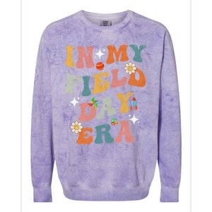 Field Day 2024 In My Field Day Era Teacher Field Day Gift Colorblast Crewneck Sweatshirt