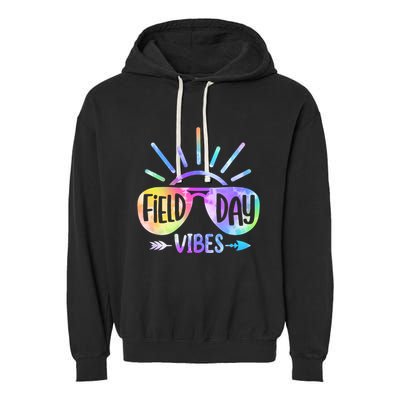 Field Day 2024 Field Day Vibes For Teacher Garment-Dyed Fleece Hoodie