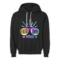 Field Day 2024 Field Day Vibes For Teacher Garment-Dyed Fleece Hoodie