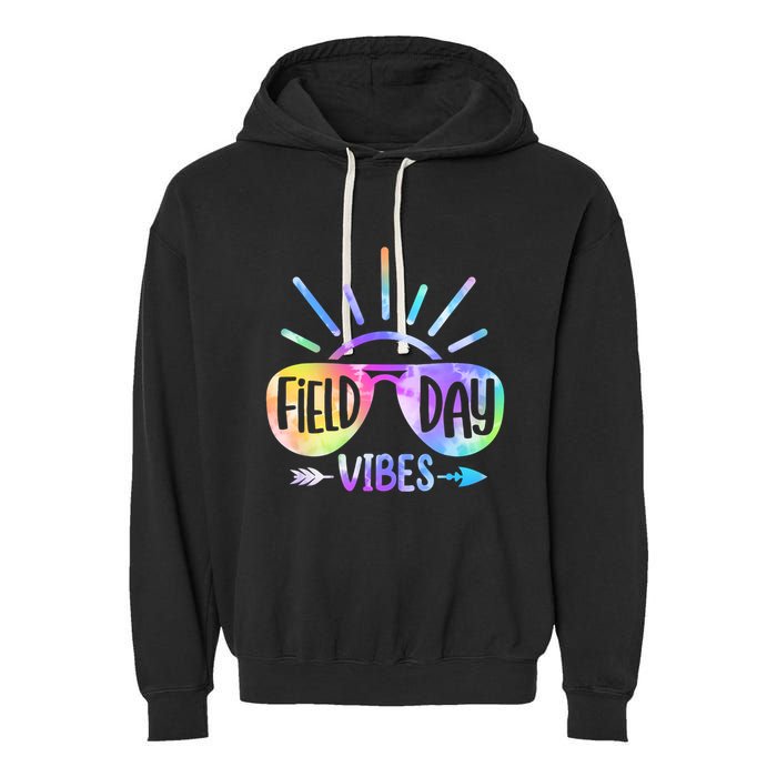 Field Day 2024 Field Day Vibes For Teacher Garment-Dyed Fleece Hoodie