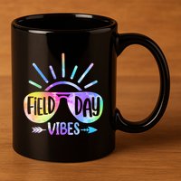 Field Day 2024 Field Day Vibes For Teacher 11oz C Handle Ceramic Mug