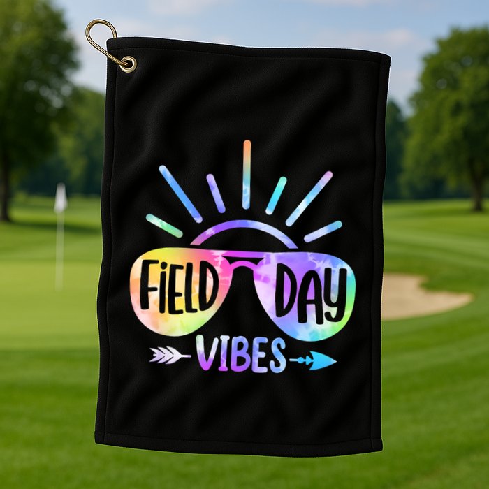 Field Day 2024 Field Day Vibes For Teacher Golf Towel