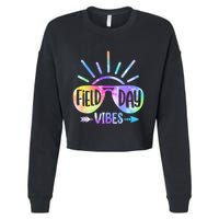 Field Day 2024 Field Day Vibes For Teacher Cropped Pullover Crew