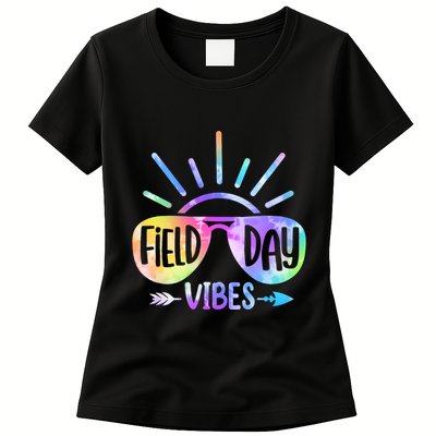 Field Day 2024 Field Day Vibes For Teacher Womens T-Shirt