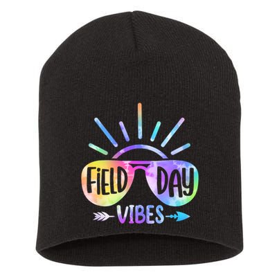 Field Day 2024 Field Day Vibes For Teacher Short Acrylic Beanie
