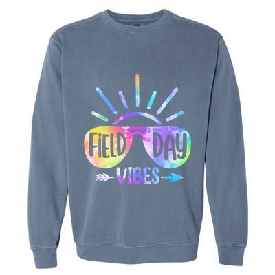 Field Day 2024 Field Day Vibes For Teacher Garment-Dyed Sweatshirt