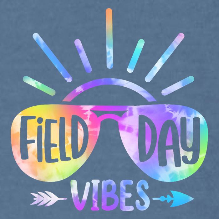 Field Day 2024 Field Day Vibes For Teacher Garment-Dyed Sweatshirt