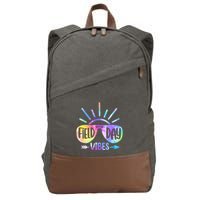 Field Day 2024 Field Day Vibes For Teacher Cotton Canvas Backpack