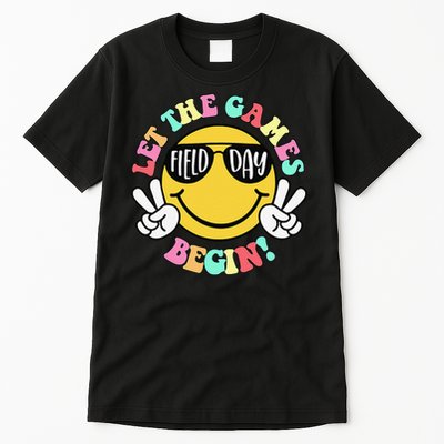 Field Day 2025 Let The Games Begin Teachers Field Day Tall T-Shirt