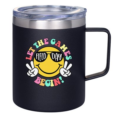 Field Day 2025 Let The Games Begin Teachers Field Day 12oz Stainless Steel Coffee Mug