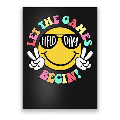 Field Day 2025 Let The Games Begin Teachers Field Day Poster