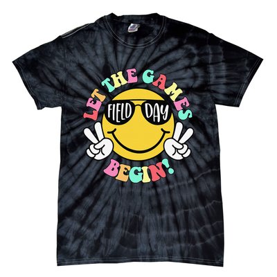 Field Day 2025 Let The Games Begin Teachers Field Day Tie-Dye T-Shirt