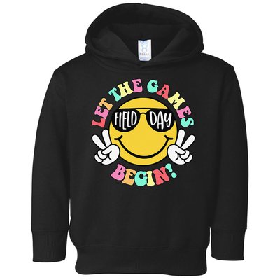 Field Day 2025 Let The Games Begin Teachers Field Day Toddler Hoodie