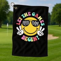 Field Day 2025 Let The Games Begin Teachers Field Day Golf Towel