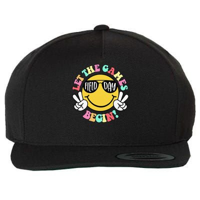 Field Day 2025 Let The Games Begin Teachers Field Day Wool Snapback Cap