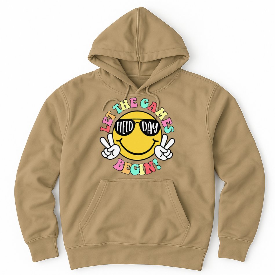 Field Day 2025 Let The Games Begin Teachers Field Day Hoodie