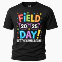 Field Day 2025 Let The Games Begin Teacher Cooling Performance Crew T-Shirt
