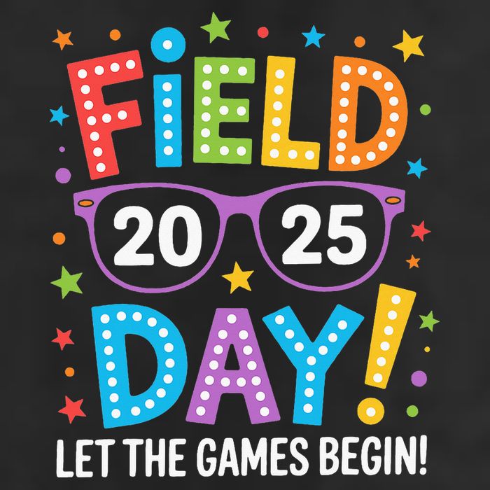 Field Day 2025 Let The Games Begin Teacher Adult Drive Performance Visor