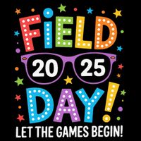 Field Day 2025 Let The Games Begin Teacher Drawstring Bag