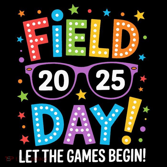 Field Day 2025 Let The Games Begin Teacher Drawstring Bag