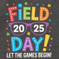 Field Day 2025 Let The Games Begin Teacher Vector Backpack