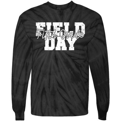 Field Day 2024 Fifth Grade School Teacher Tie-Dye Long Sleeve Shirt