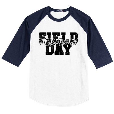 Field Day 2024 Fifth Grade School Teacher Baseball Sleeve Shirt