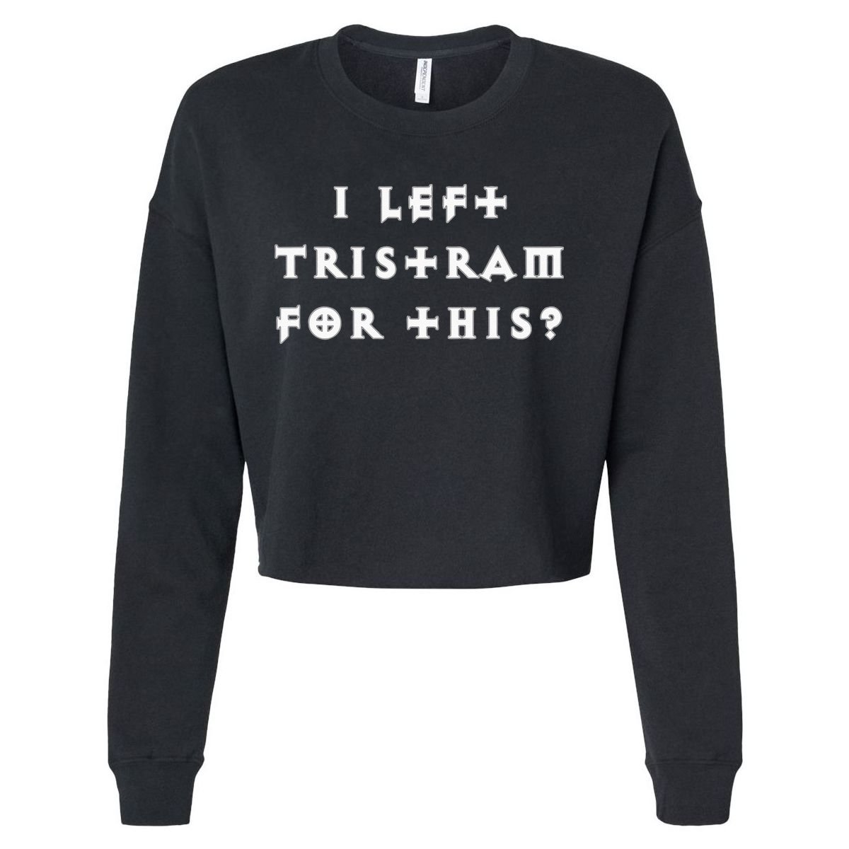 Funny Diablo 2 Cropped Pullover Crew