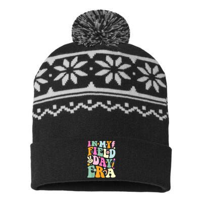 Field Day 2024 In My Field Day Era Teacher Field Day USA-Made Snowflake Beanie