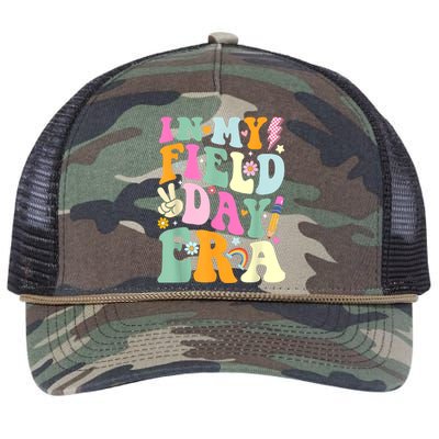 Field Day 2024 In My Field Day Era Teacher Field Day Retro Rope Trucker Hat Cap