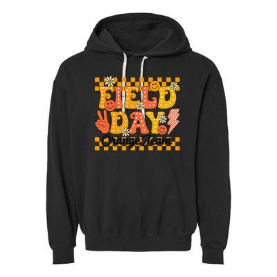Field Day 2025 Orange Team Color Field Trip Team Garment-Dyed Fleece Hoodie