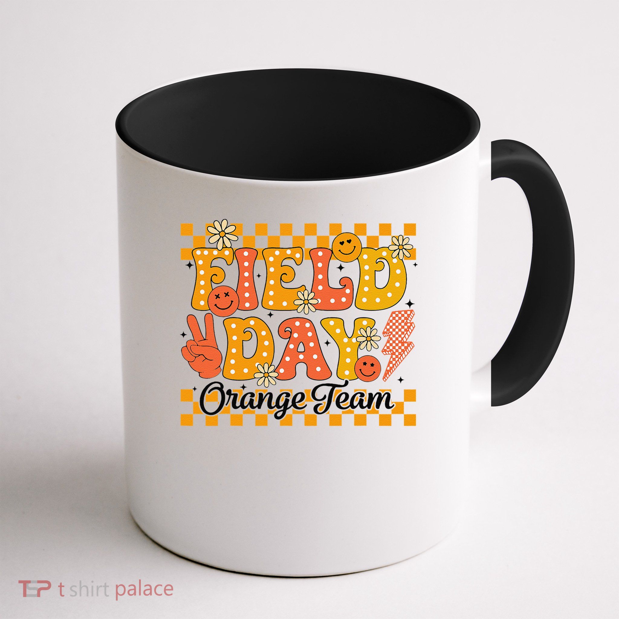Field Day 2025 Orange Team Color Field Trip Team Mug