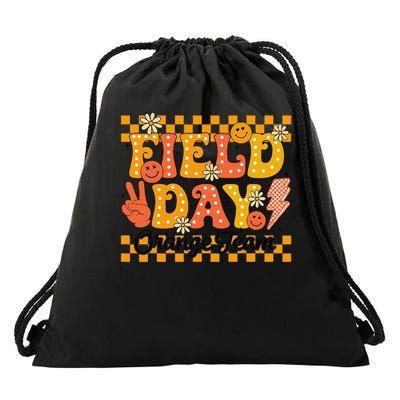 Field Day 2025 Orange Team Color Field Trip Team Drawstring Bag