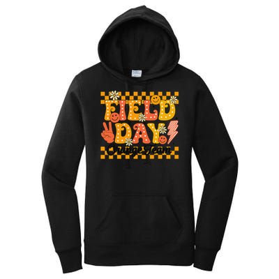 Field Day 2025 Orange Team Color Field Trip Team Women's Pullover Hoodie