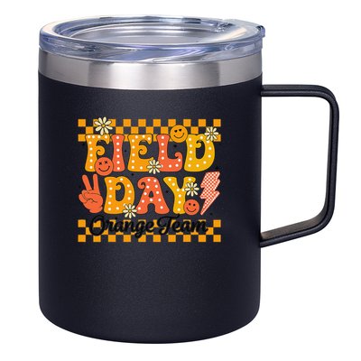 Field Day 2025 Orange Team Color Field Trip Team 12oz Stainless Steel Coffee Mug