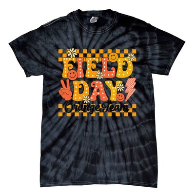 Field Day 2025 Orange Team Color Field Trip Team Tie-Dye T-Shirt