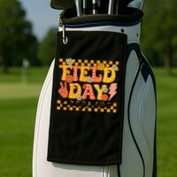 Field Day 2025 Orange Team Color Field Trip Team Golf Towel
